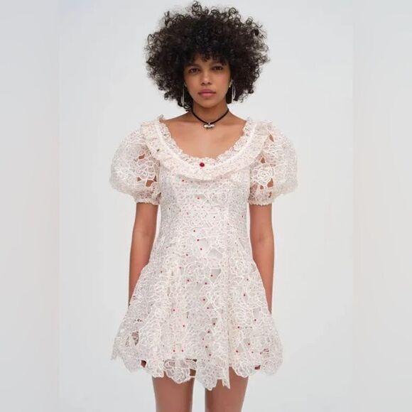 For Love & Lemons Aphrodite Mini Dress/  size S - Picture 4 of 12